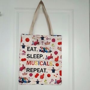 Eat, Sleep Tote